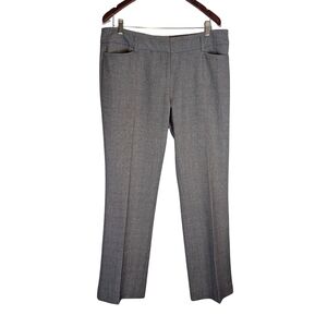Amanda & Chelsea Women's Size 12 Low Rise Straight Leg Dress Pants gray